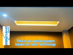 1200x300 কৃত্রিম LED স্কাইলাইট প্যানেল সিলিং প্যানেল 100W 5500 লুমেন