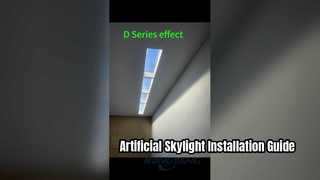 ধাপে ধাপে কৃত্রিম স্কাইলাইট ইনস্টলেশন