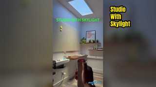 কৃত্রিম স্কাইলাইট স্টুডিওর জন্য প্রাকৃতিক আলো সিসিটি সিমুলেট