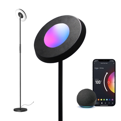 কেনা 24VDC LED RGB কর্নার ফ্লোর ল্যাম্প মাল্টিকালার বেডরুমের জন্য টেকসই অনলাইনে উৎপাদন