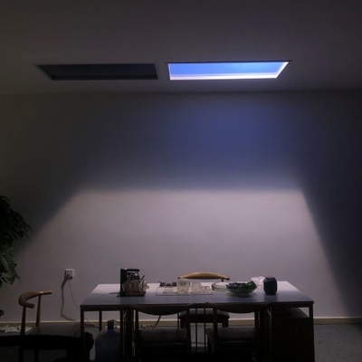 কেনা Tuya কন্ট্রোল 8000lm কৃত্রিম ডেলাইট প্যানেল, 200W LED স্কাই সিলিং প্যানেল লাইট অনলাইনে উৎপাদন