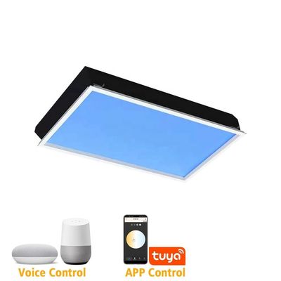 কেনা Efficiently Illuminate Your Space with App Remote Control Artificial Sky Light L1200*W600*H295mm অনলাইনে উৎপাদন