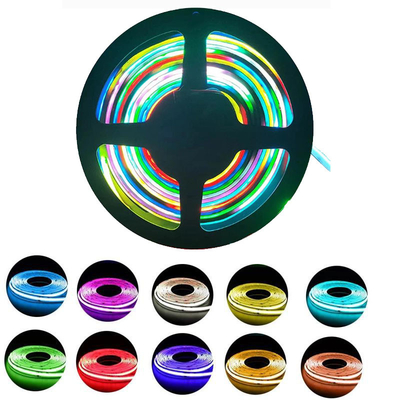 কেনা স্মার্ট টিভি ব্যাকলাইট RGB COB LED স্ট্রিপ রোপ লাইট 12V ওয়াটারপ্রুফ অনলাইনে উৎপাদন
