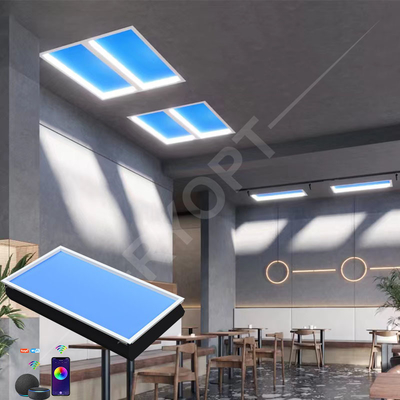 কেনা ব্যবহারিক 200W কৃত্রিম দিবালোক প্যানেল 120x60 RGB Recessed মাউন্ট করা অনলাইনে উৎপাদন