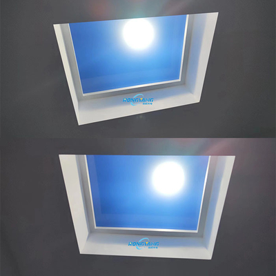 কেনা Tuya কৃত্রিম সূর্যালোক প্যানেল হালকা LED স্কাই 500W ওয়্যারলেস নিয়ন্ত্রণ অনলাইনে উৎপাদন