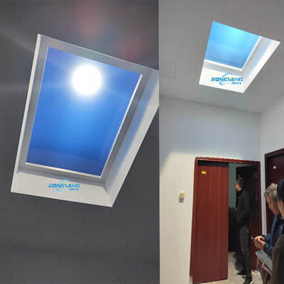 কেনা 600x600 LED সানলাইট প্যানেল লাইট 200W CRI 95 Tuya ওয়্যারলেস কন্ট্রোল অনলাইনে উৎপাদন