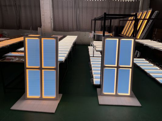 কেনা নকল উইন্ডো লাইট রেলি স্ক্যাটারিং এলইডি আলো ব্যবহার করে প্রাকৃতিক সূর্যালোক এবং নীল আকাশ তৈরি করে অনলাইনে উৎপাদন
