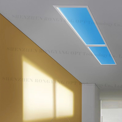 সিসিটি ডিমেবল ফেক LED স্কাইলাইট টেকসই 2500K-6500K মাল্টি ফাংশন