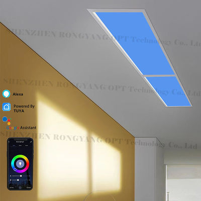 বিস্তৃত কভারেজ অ্যালুমিনিয়াম খাদ এলইডি স্কাই লাইট 50 000 ঘন্টা এলইডি লাইফ জীবন তীব্রতা সাদা আলো