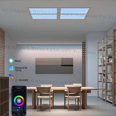 কোন ফ্লিকার 200W কৃত্রিম LED স্কাইলাইট মাউন্ট করা সিসিটি রঙ পরিবর্তন নয়