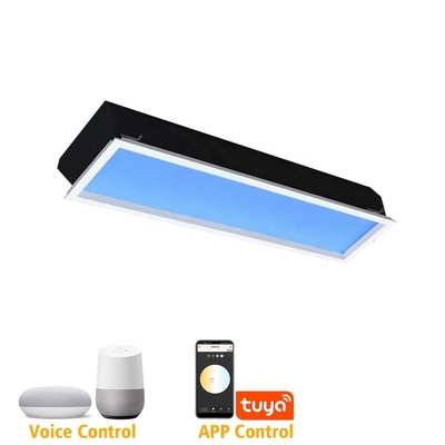 Tuya 600x600 SquareLED জাল উইন্ডো সানলাইট স্কাইলাইট বাড়ির জন্য বহুমুখী