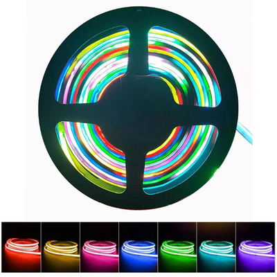 আউটডোর নমনীয় RGB COB LED স্ট্রিপ 12V 24V IP67 CCT ডিমেবল কাটেবল