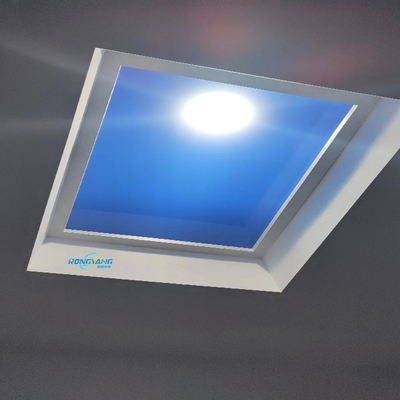 60x60cm ইনডোর সান ল্যাম্প আর্টিফিসিয়াল স্কাইলাইট, সূর্যের আসল ট্র্যাকিং সহ, উজ্জ্বলতা ও রঙের তাপমাত্রা 6500K-তে পরিবর্তনযোগ্য