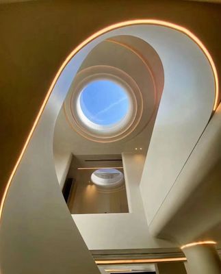 কৃত্রিম এলইডি স্কাইলাইট যার আয়ু ৫০,০০০ ঘন্টা, এমবেডেড ইনস্টলেশন, এবং অভ্যন্তরীণ আলো জন্য ২১০০ কে-৭৫০০ কে রঙের তাপমাত্রা