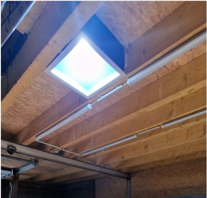 30M প্রজেকশন দূরত্ব কৃত্রিম সূর্যালোক প্যানেল রিমোট কন্ট্রোলার এবং -20C- 45C নিয়ন্ত্রণ দ্বারা নিয়ন্ত্রিত