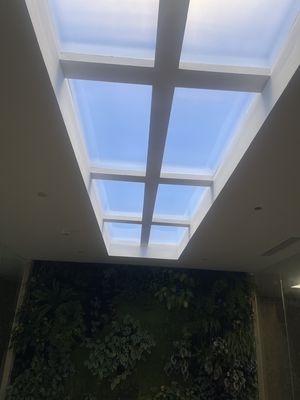 150W বিদ্যুৎ খরচ সহ এম্বেডেড কৃত্রিম LED স্কাইলাইট এবং এম্বেডেড ইনস্টলেশন পদ্ধতি