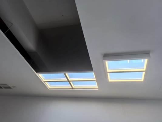 Daylight Simulation Skylight Panel for Conference Rooms, Embedded Installation Lighting Enhancement